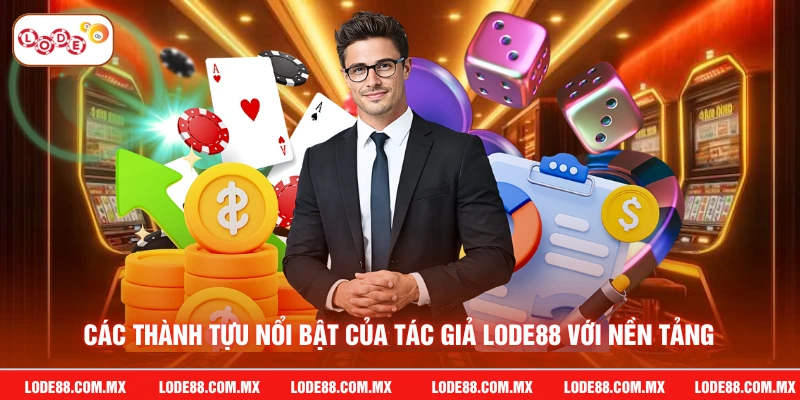 Các thành tựu nổi bật của tác giả LODE88 với nền tảng