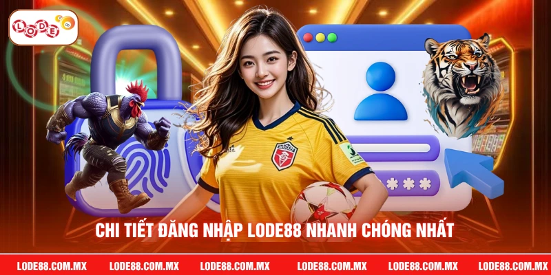 Chi tiết đăng nhập LODE88 nhanh chóng nhất