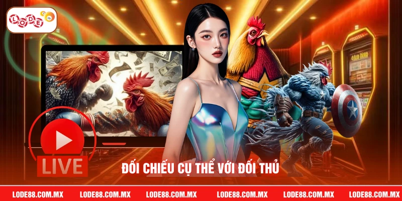 Đối chiếu cụ thể với đối thủ