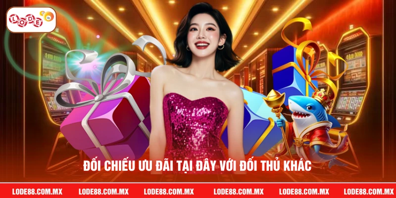 Đối chiếu ưu đãi tại đây với đối thủ khác