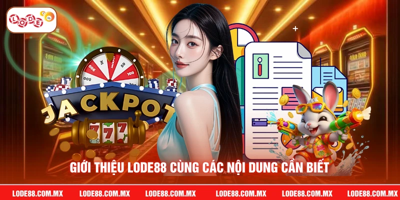 Giới thiệu LODE88 cùng các nội dung cần biết